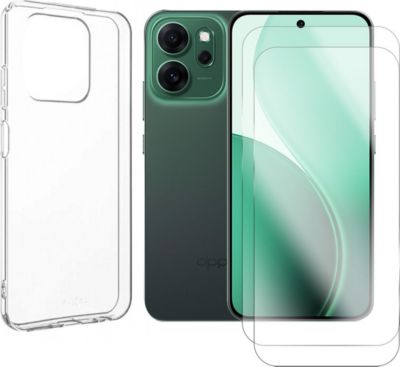 Protège écran VISIODIRECT 2 Verre pour OPPO RENO 14/14F/14FS+Coque