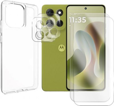 Protège écran VISIODIRECT 2Verre pour MotorolaMOTO G86/POWER+Coque