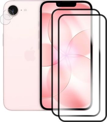 Protège écran VISIODIRECT 2 Verre trempé pour iPhone 17e 6.1"