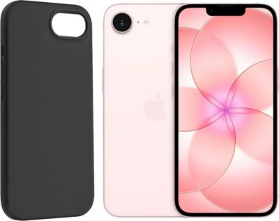 Coque VISIODIRECT Coque silicone Noir pour iPhone 17e 6.1"