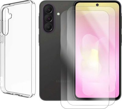 Protège écran VISIODIRECT 2 Verres pour Samsung Galaxy A37 + Coque