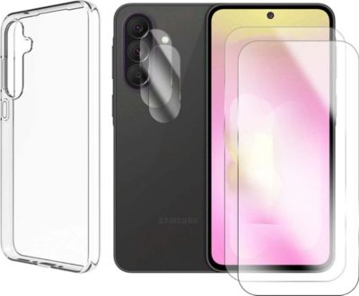 Protège écran VISIODIRECT 2 Verre pour Samsung Galaxy A37 + Coque