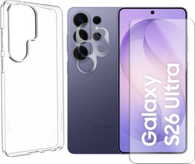 Protège écran VISIODIRECT Verre pour Galaxy S26 Ultra 5G + Coque