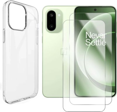 Protège écran VISIODIRECT 2 Verre pour OnePlus 15R 5G 6.83"+ Coque