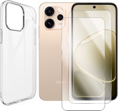 Protège écran VISIODIRECT 2Verre pour Oppo Reno 15 5G 6.59"+ Coque