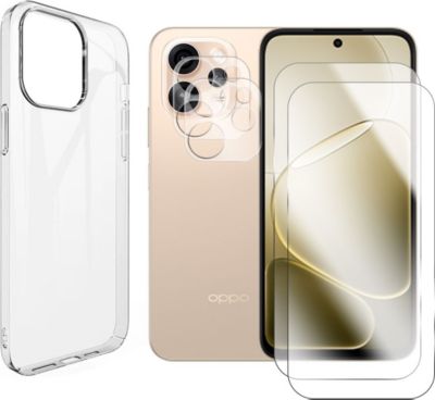 Protège écran VISIODIRECT 2 Verre pour Oppo Reno 15 5G + Coque