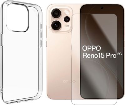 Protège écran VISIODIRECT Verre + Coque pour Oppo Reno 15 PRO 5G