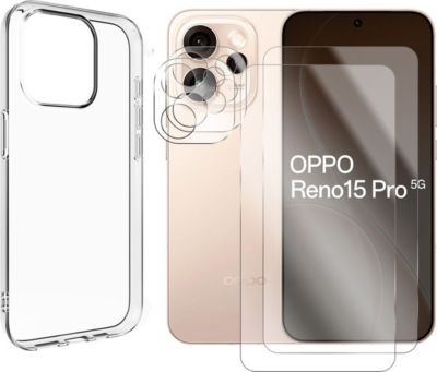 Protège écran VISIODIRECT 2 Verre pour Oppo Reno 15 PRO 5G + Coque