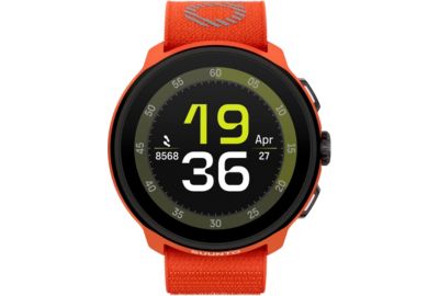 Montre sport SUUNTO Run Orange Corail Bracelet Silicone