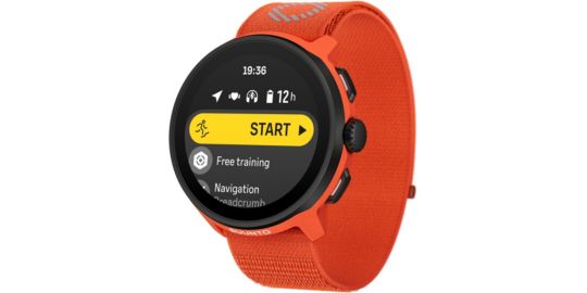 Montre sport SUUNTO Run Orange Corail Bracelet Silicone