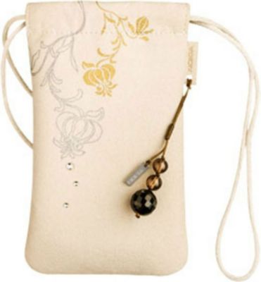 Coque NOKIA Etui beige avec dessins CP-109