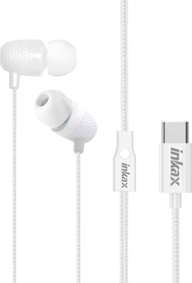 Jrose Écouteurs filaire Type-C avec microphone HD - Hi-Fi Bass - Noir à  prix pas cher