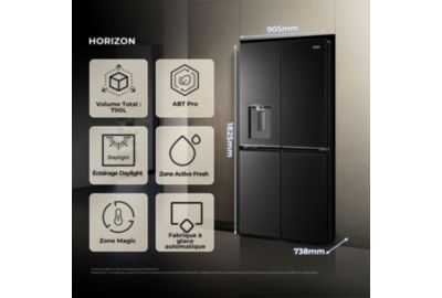 Réfrigérateur multi portes HAIER HCR79F18CHMB