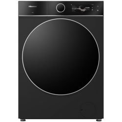 Lave linge hublot HISENSE WF7I1248BBR - 12 kg - 1400 tr/min - Classe A - Moteur induction - Autodosage - Connecté Wifi- Noir