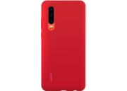 Coque HUAWEI P30 Silicone aimantée rouge