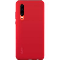 Coque HUAWEI P30 Silicone aimantee rouge