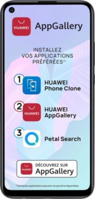 Smartphone HUAWEI P40 Lite E Noir Reconditionné