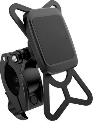 Support smartphone BLUESTAR Vélo Magnétique Fixation Guidon Noir