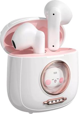 Ecouteurs XO Bluetooth 5.1 Design Kawaii Blanc