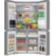 Location Réfrigérateur multi portes Hisense RQ758N4SWSE 