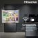Location Réfrigérateur multi portes Hisense RF815N4SWSE