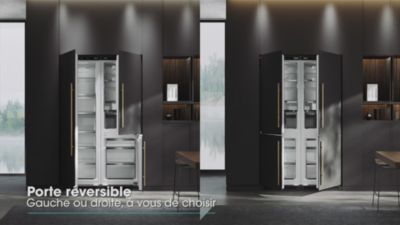 Voir la vidéo pour Réfrigérateur combiné encastrable HISENSE RB5B250SSWD1