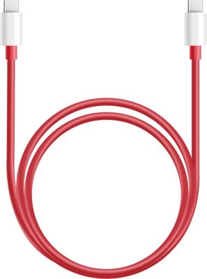 Câble alimentation ONEPLUS USB-C vers USB-C SuperVOOC 1m Rouge