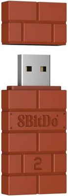 Accessoire manette 8BITDO Usb Adapter 2 Brun