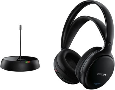 Casque TV sans fil noir WHP3001BK THOMPSON : le casque à Prix Carrefour