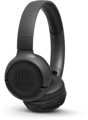 JBL Tune500 - Casque supra-auriculaire -Écouteurs filaire - Léger et  pliable - Avec commande mains libres - Noir