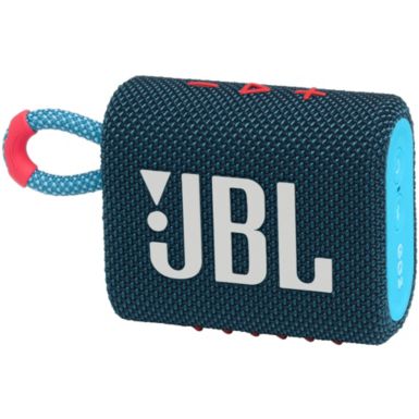Enceinte portable JBL Go 3 Bleu et Rose