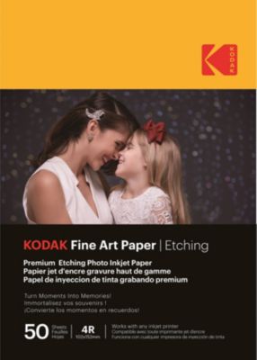 Papier photo instantané KODAK 50 feuilles A6 effet mate 210gsm