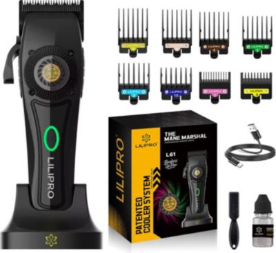 Tondeuse multi usages LILIPRO Tondeuse à cheveux pro sans fil 7000RPM,