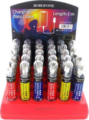 Câble Lightning BOROFONE 30 pièces USB-C / Micro USB / Lightning