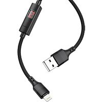 Câble USB HOCO USB vers Lightning + Timer 2.4A