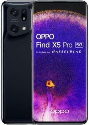 Oppo FIND X5 Pro - 256 Go - Noir
