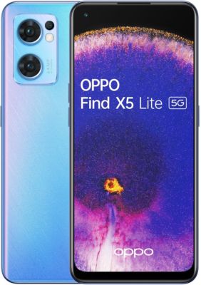 Smartphone OPPO Find X5 Lite Bleu 5G Reconditionné Smartphone OPPO Find X5 Lite Bleu 5G Reconditionné