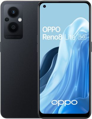 Smartphone OPPO Reno8 Lite Noir 5G Reconditionné Smartphone OPPO Reno8 Lite Noir 5G Reconditionné