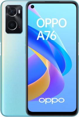 Smartphone OPPO A76 Bleu