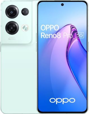 Smartphone OPPO Reno8 Pro Vert 5G Reconditionné