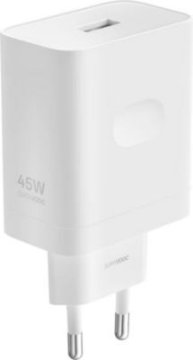 Chargeur secteur OPPO Chargeur Oppo SuperVooc 45W Blanc (White