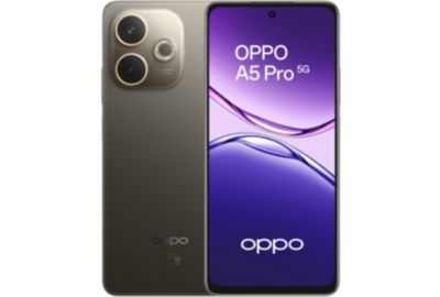 Smartphone OPPO A5 Pro 256Go Noir/Marron 5G