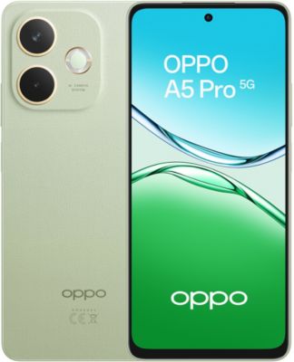 Smartphone OPPO A5 Pro 256Go Vert Olive 5G