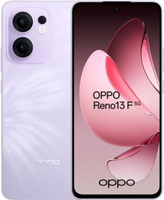 Smartphone OPPO Reno 13F 256Go Violet Plume 5G