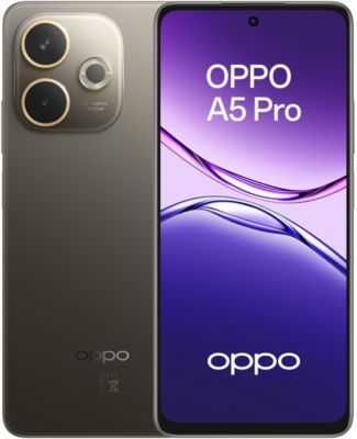 Smartphone OPPO A5 Pro 256Go Noir/Marron