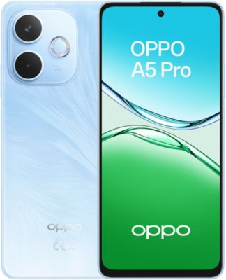 Smartphone OPPO A5 Pro 256Go Bleu Plume
