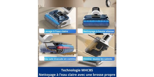 Aspirateur laveur TINECO Floor One S5 Stretch Extreme