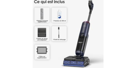 Technologie SmoothDrive Tineco Floor One S7 Max Pro