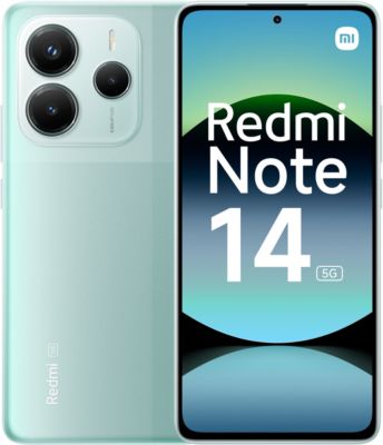 Smartphone XIAOMI Redmi Note 14 Vert 256Go 5G