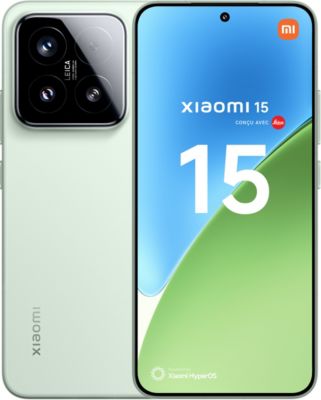 Smartphone XIAOMI 15 concu avec Leica 512Go Vert